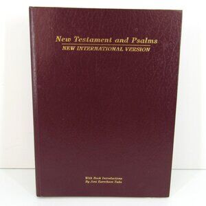 New Testament and Psalms New International Version 1993 International Bible Soc